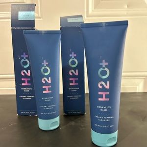 H2O+ Hydration Oasis Creamy Foaming Cleanser 4.0 oz/120 mL Set of 2